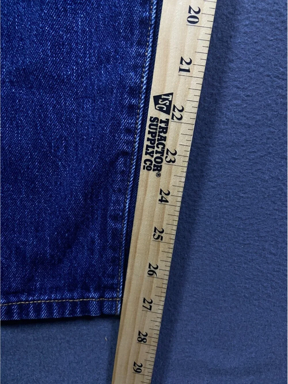 Levis 501 CT Jeans Medium Wash Button Fly 36x27 Custom Tapered Classic Whiskered